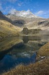 25- Il Torena si specchia nel lago del Barbellino naturale
